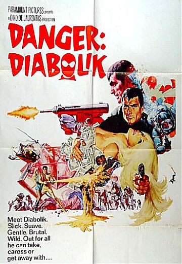 Theatrical poster for Diabolik