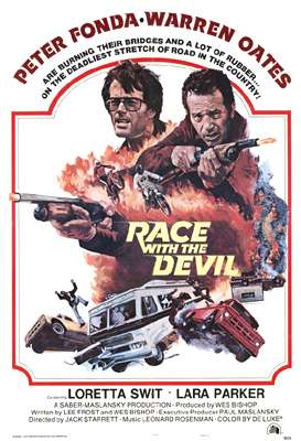 Theatrical poster for Race With the Devil