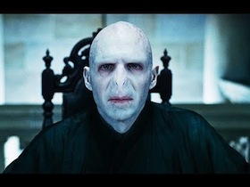 Ralph Fiennes as Lord Voldemort