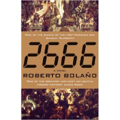 cover of 2666 by Roberto Bolano