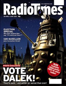 Radio Times Dalek cover from the 2000s