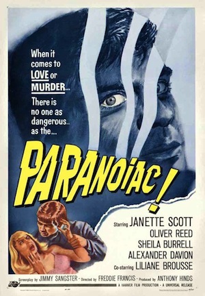 Theatrical poster for Paranoiac